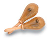 Latin Percussion LP Salsa Rawhide Maracas - Natural (LP393-RH) | Musician Madness