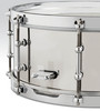 Latin Percussion LP 4.5X12" Salsa Snare - Stainless Steel (LP4512-S) | Musician Madness