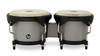 Latin Percussion LP 6 1/4 - 7 1/4" Bongo - Slate Grey Black w/ Bag (LP601D-SG-K) | Musician Madness