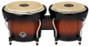 LP City 6-7 Bongos Oak Vsb Bk percussion instrument