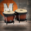 Latin Percussion LP City II 6 - 7" Bongos - Oak Vintage Sunburst Black (LP601NYII-VSB) | Musician Madness