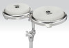 Latin Percussion LP Gio 7 1/4 - 8 5/8" Compact Bongo w/Post (LP828) | Musician Madness