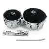 Latin Percussion LP 6 - 8" Mini Timbales Snares Mount Steel Chrome (LP845-K) | Musician Madness