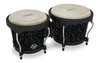 Latin Percussion LP Santana Aspire 6 3/4 - 8" Bongo Oak Black Magic (LPA601-BM) | Musician Madness