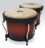 Latin Percussion LP Aspire 6 3/4 - 8" Bongo - Oak Vintage Sunburst Black (LPA601-VSB) | Musician Madness
