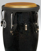 Latin Percussion LP Santana Aspire 10 - 11" Conga Set  - Oak Black Magic w/ Stand (LPA646-BM) | Musician Madness