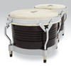 Latin Percussion LP Matador Traditional 7 1/4 - 8 5/8" Bongo Oak Dark Brown (M201) | Musician Madness