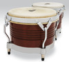 Latin Percussion LP Matador Traditional 7 1/4 - 8 5/8" Bongo Oak Almond Brown (M201-ABW) | Musician Madness