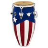 Latin Percussion LP Matador 11" Quinto Oak Puerto Rican Flag (M750S-PR) | Musician Madness
