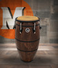 Latin Percussion LP Matador 12 1/2" Tumba Pine Whiskey Barrel Bk (M754S-WB)