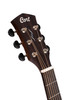 Cort COREOCOTPB Core Series Spruce Acoustic Electric Guitar - Open Pore Trans Black (COREOCOPTB-U) | Musician Madness