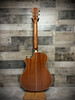 Cort GA4BTSG Essence Series ES-GA4 Auditorium Acoustic Electric Guitar - Black Top Semi Gloss (GA4BTSG-U)