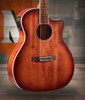Cort GAMEDXMOP Grand Regal Acoustic Electric Cutaway Guitar - Open Pore Mahogany (GAMEDXMOP-U) | Musician Madness