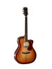 Cort GOLDA8LB Gold Series A8 Grand Auditorium Acoustic Electric Cutaway Guitar w/ Soft Case - Light Burst (GOLDA8LB-U) | Musician Madness