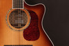 Cort GOLDA8LB Gold Series A8 Grand Auditorium Acoustic Electric Cutaway Guitar w/ Soft Case - Light Burst (GOLDA8LB-U) | Musician Madness