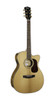 Cort GOLDOC6-BO Gold Series OC6 Bocote Acoustic Electric Guitar w/ Soft Case - Natural Glossy (GOLDOC6-BO-U)