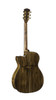 Cort GOLDOC6-BO Gold Series OC6 Bocote Acoustic Electric Guitar w/ Soft Case - Natural Glossy (GOLDOC6-BO-U)