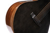 Cort MODERNBLACK Masterpiece Series Modern Black Acoustic-Electric Guitar w/ Hard Case - Trans Black Gloss (MODERNBLACK-U)