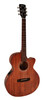 Cort SFXMEMOP SFX Series Acoustic Electric Cutaway Guitar. Open Pore Mahogany (SFXMEMOP-A-U) | Musician Madness
