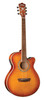 Washburn EA15 Festival Series Mini Jumbo Cutaway Acoustic Electric Guitar - Ice Tea Burst (EA15ITB-A-U)