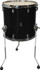 British Drum Co. ENG-14-14-FT-STB Enigma Series Floor Tom Satin Black 14" x 14" (ENG-14-14-FT-STB-U) | Musician Madness