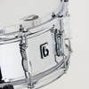 British Drum Co. BB-14-60-SN Bluebird Series Chrome Over Brass Snare. 6" x 14" (BB-14-60-SN-U)
