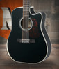 Walden D642RCEB-G Natura Solid Sitka Top-Mahogany 12-String Armrest Dreadnought Acoustic Cutaway-Electric - Gloss Black (D642RCEB-G/W)