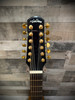 Walden D642RCEB-G Natura Solid Sitka Top-Mahogany 12-String Armrest Dreadnought Acoustic Cutaway-Electric - Gloss Black (D642RCEB-G)