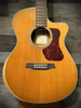 Walden G633RCE-G Natura Solid Cedar Top/Ovangkol Maple Armrest Grand Auditorium Acoustic Cutaway-Electric - Gloss Natural (G633RCE-G/W)