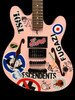 Fender Tom DeLonge Sticker Starcaster Electric Guitar - Satin Shell Pink | Musician Madness