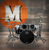 Mapex Black Panther Design Lab Versatus 221012141618 - Piano Black (BPDLV728XPB) | Musician Madness