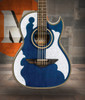 H. Jimenez Bajo Quinto Cutaway Electric w/ Gig Bag  (LBQ4ETB) | Musician Madness