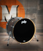 PDP Concept 18X22 - Exotic Walnut-Charcoal Burst Chrome Hardware (PDCMX1822KKWC) | Musician Madness