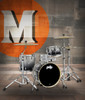 PDP Concept Maple - Silver/Black Fade Chrome Hardware Bop (PDCM18BPSB) | Musician Madness