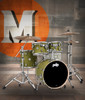 PDP Concept Maple - Satin Olive Chrome Hardware 4 Pc (PDCM20FNSO) | Musician Madness
