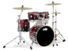 PDP Concept Maple Red/Black Fade Cr Hw Fn (PDCM20FNRB) | Musician Madness