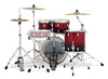 PDP Concept Maple Red/Black Fade Cr Hw Fn (PDCM20FNRB) | Musician Madness