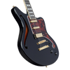 D'Angelico Deluxe Bedford SH - Black (DADBEDSHSBKGS)