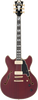 D'Angelico Deluxe DC - Satin Trans Wine (DADDCSTWGS) | Musician Madness