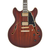 D'Angelico Deluxe DC - Satin Brown Burst (DADDCSBBGS)