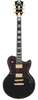 D'Angelico Deluxe Atlantic - Solid Black (DADATLSBK2GS)