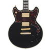 D'Angelico Deluxe Brighton - Solid Black (DADBRISBK2GS) | Musician Madness