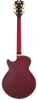 D'Angelico Deluxe Brighton Baritone - Satin Trans Wine (DADBSSSTWGS) | Musician Madness