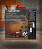 Monster SP2000-I-21AWW Studio Pro 2000 Instrument Cable 21' Right Angle to Straight (SP2000-I-21AWW-U) | Musician Madness
