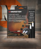 Monster SP2000-I-0.75DAWW Studio Pro 200 Instrument Cable 8" Right Angle to Right Angle (SP2000-I-0.75DAWW-U) | Musician Madness