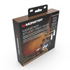 Monster SP2000-I-0.75DAWW Studio Pro 200 Instrument Cable 8" Right Angle to Right Angle (SP2000-I-0.75DAWW-U) | Musician Madness