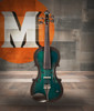 Barcus Berry BAR-AEG Vibrato AE Series Acoustic-Electric Violin - Metallic Green (BAR-AEG-U)