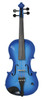 Barcus Berry BAR-AEVB Vibrato AE Series Acoustic-Electric Violin. Blue (BAR-AEVB-U) | Musician Madness