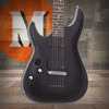 Schecter Damien Platinum-6 LH - Satin Black (1182) | Musician Madness