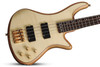 Schecter Stiletto Custom-4 LH - Natural Satin (2532) | Musician Madness